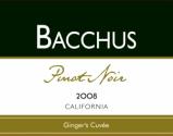 Bacchus - Pinot Noir Gingers Cuvee 2021 (750ml)